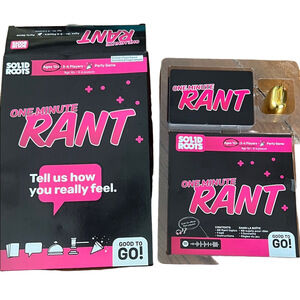 Solid Roots One-Minute‎ Rant Party Game
